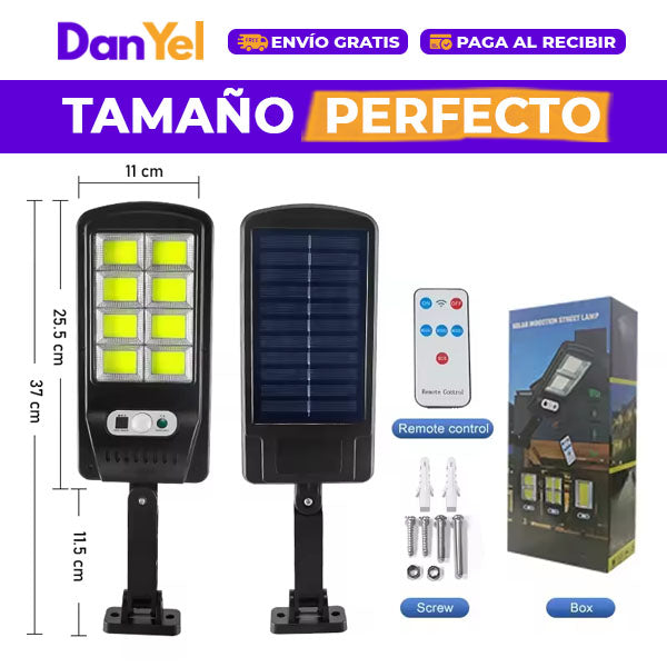 LUZ SOLAR DE SEGURIDAD INTELIGENTE ¡PROTEGE TU HOGAR! ✨ÚLTIMO DÍA 49% OFF🔥