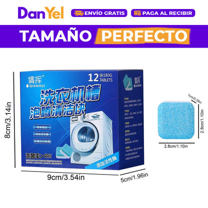 🔥 SUPER PROMO 2X1 🔥 TABLETAS LIMPIADORAS PARA LAVADORA