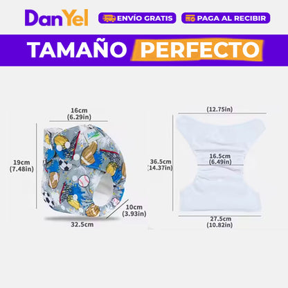 PAÑAL REUTILIZABLE ECOLÓGICO PARA BEBÉ