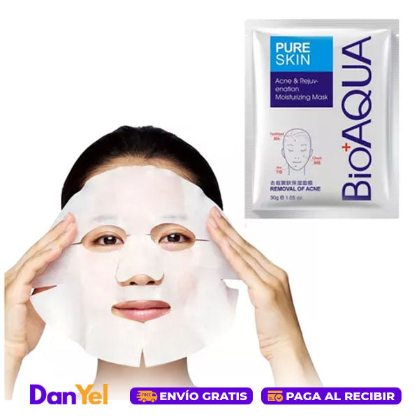 MASCARILLA ANTIACNÉ - BIOAQUA - COMPRA 1 Y LLEVA 2