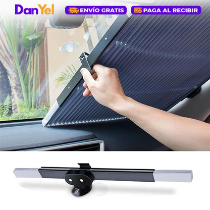 PROTECTOR SOLAR RETRÁCTIL PARA AUTO