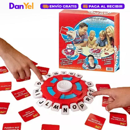 BASTA JUEGO DE MESA FAMILIAR DE APRENDIZAJE INTERACTIVO