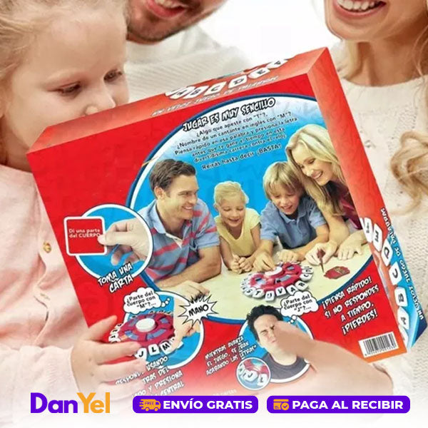 BASTA JUEGO DE MESA FAMILIAR DE APRENDIZAJE INTERACTIVO