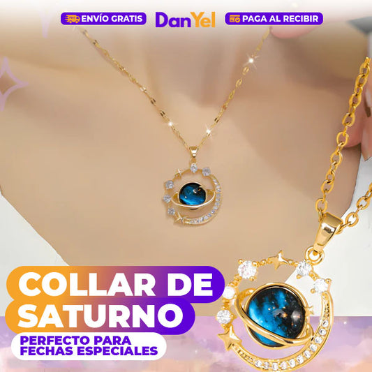 COLLAR SATURNO | AMOR GENUINO ✨ÚLTIMO DÍA 49% OFF🔥