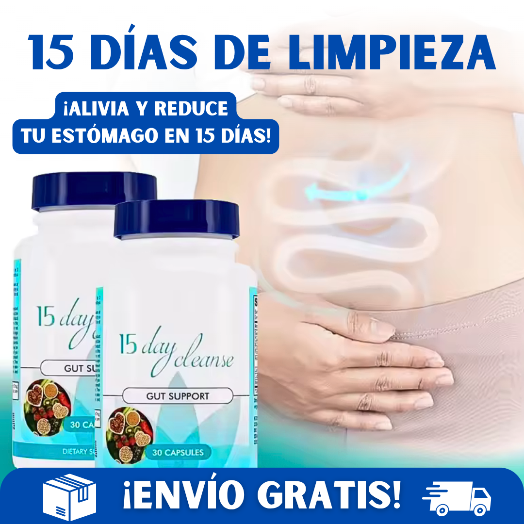 15 Days cleanse limpieza intestinal