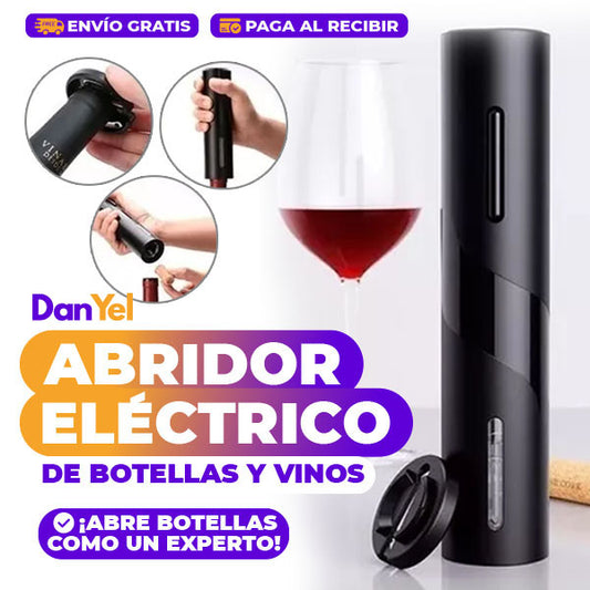 ABRIDOR ELÉCTRICO DE BOTELLAS Y VINOS ✨ÚLTIMO DÍA 49% OFF🔥