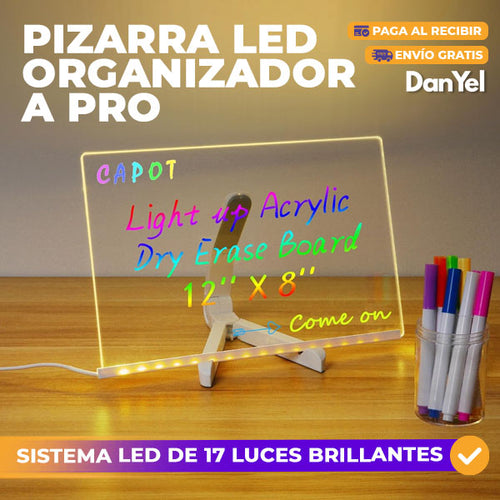 PIZARRA LUMINOSA LED