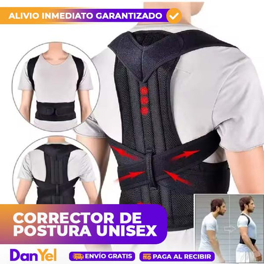 CORRECTOR DE POSTURA UNISEX AJUSTABLE