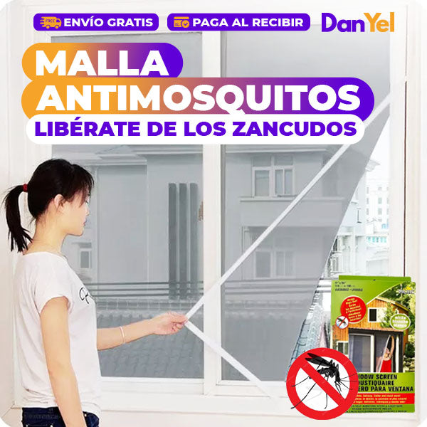 MALLA ANTIMOSQUITOS: LIBÉRATE DE LOS ZANCUDOS EN UN SOLO PASO ✨ÚLTIMO DÍA 49% OFF🔥