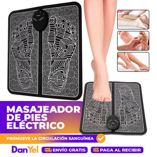 MASAJEADOR DE PIES ELÉCTRICO PARA PROMOVER LA CIRCULACIÓN SANGUÍNEA