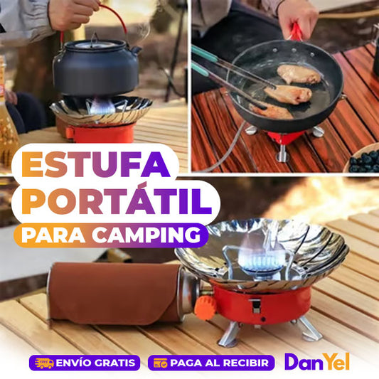 ✨ÚLTIMO DÍA 49% OFF🔥 ESTUFA PORTÁTIL PARA CAMPING