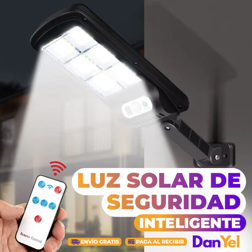 LUZ SOLAR DE SEGURIDAD INTELIGENTE ¡PROTEGE TU HOGAR! ✨ÚLTIMO DÍA 49% OFF🔥