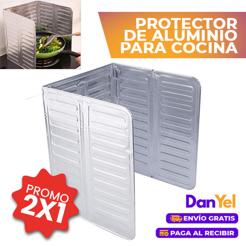 PROTECTOR ALUMINIO COCINA 2x1