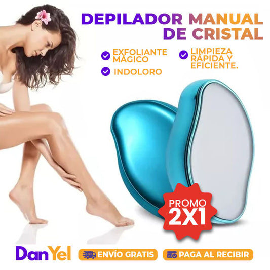 DEPILADOR MANUAL DE CRISTAL EXFOLIANTE MÁGICO INDOLORO