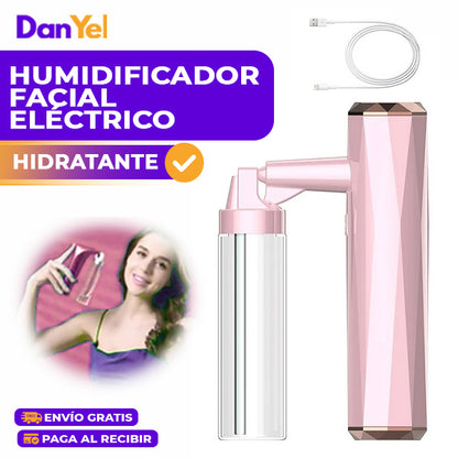 HUMIDIFICADOR FACIAL ELÉCTRICO DE MANO HIDRATANTE