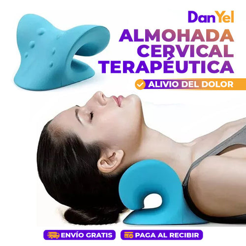 ALMOHADA CERVICAL TERAPÉUTICA | ALIVIO DEL DOLOR EN CUELLO Y HOMBROS