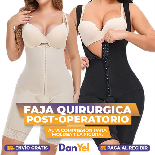 FAJA MOLDEADORA PIERNA CORTA CON ZIPPER