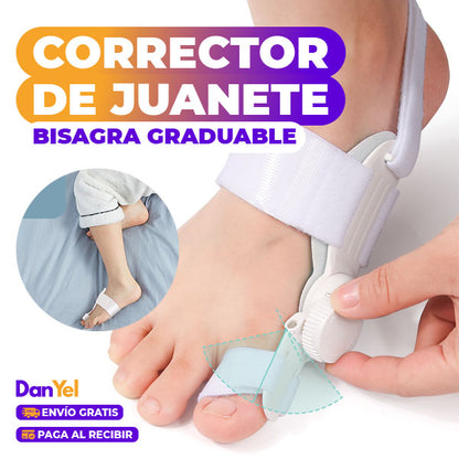 CORRECTOR DE JUANETE PRO BISAGRA GRADUABLE ✨ÚLTIMO DÍA 49% OFF🔥