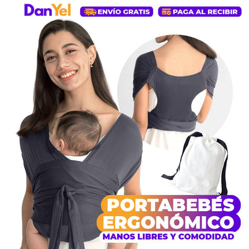 PORTABEBÉS ERGONÓMICO: MANOS LIBRES Y COMODIDAD PARA TI Y TU BEBÉ ✨ÚLTIMO DÍA 49% OFF🔥