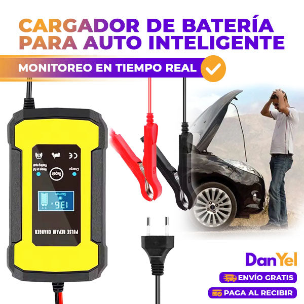 CARGADOR DE BATERÍA PARA AUTO INTELIGENTE