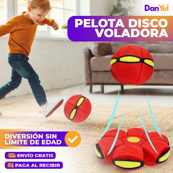 PELOTA DISCO VOLADORA INTERACTIVA | JUGUETE