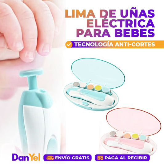 LIMA DE UÑAS ELÉCTRICA PARA BEBÉS