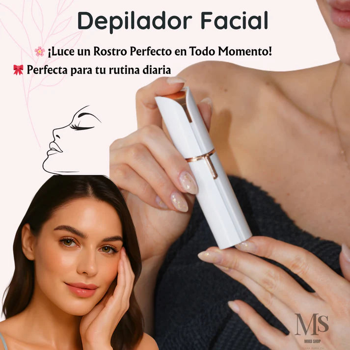 Depiladora Facial | Remueve vello sin dolor