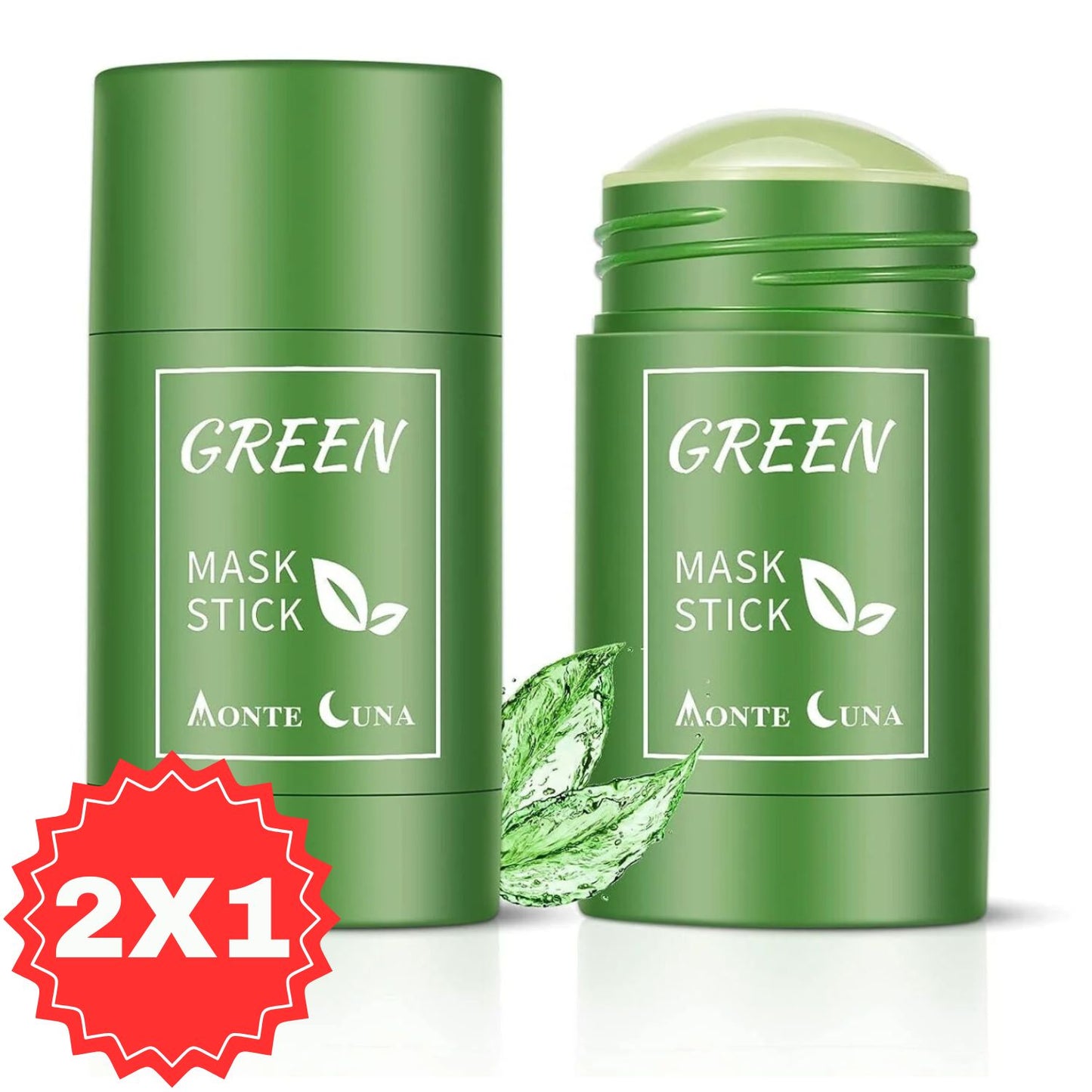 ELIMINA IMPUREZAS DEL ROSTRO-GREEN MASK-COMPRA 1 Y LLEVA 2