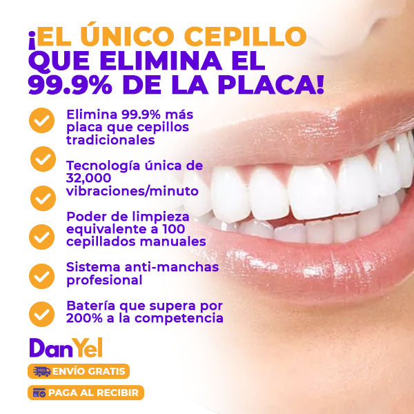 CEPILLO DE DIENTES ELÉCTRICO DE ALTA FRECUENCIA