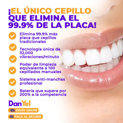 CEPILLO DE DIENTES ELÉCTRICO DE ALTA FRECUENCIA