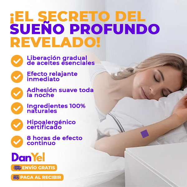 PARCHE RELAJANTE PARA DORMIR 2x1