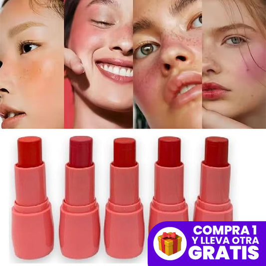 BLUSH MAGICO 2X1 | LABIAL HIDRATANTE | TINTA MULTIUSO | COMPRA Y LLEVA UNO GRATIS