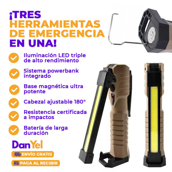 LINTERNA DE EMERGENCIA 360°