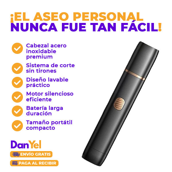 DEPILADORA PRO PARA HOMBRES:  SOLUCIÓN PARA NARIZ Y OREJAS ✨ÚLTIMO DÍA 49% OFF🔥