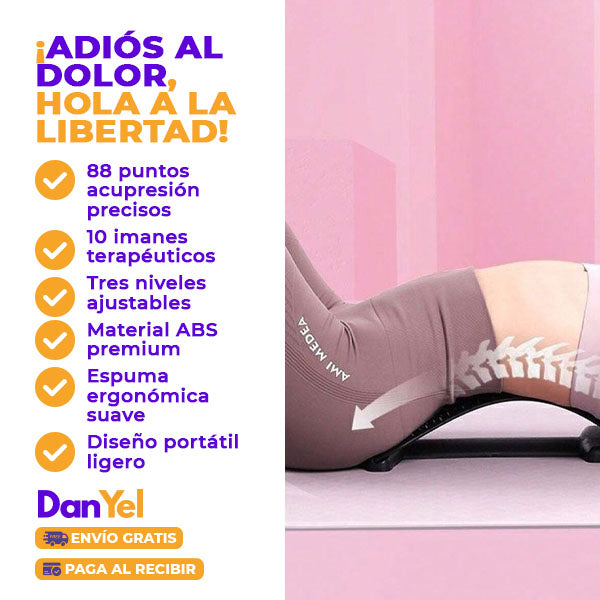 CORRECTOR DE POSTURA Y MASAJE LUMBAR ✨ÚLTIMO DÍA 49% OFF🔥