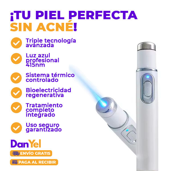 ✨ÚLTIMO DÍA 49% OFF🔥 PLUMA LÁSER ANTIACNÉ PORTÁTIL