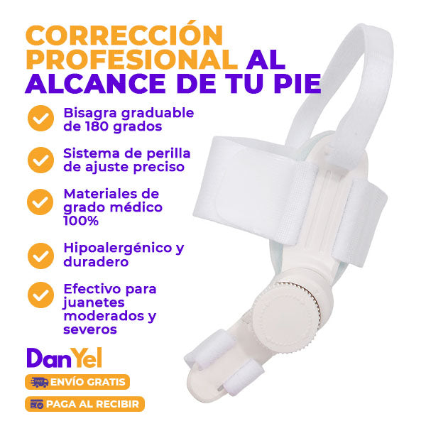 CORRECTOR DE JUANETE PRO BISAGRA GRADUABLE ✨ÚLTIMO DÍA 49% OFF🔥