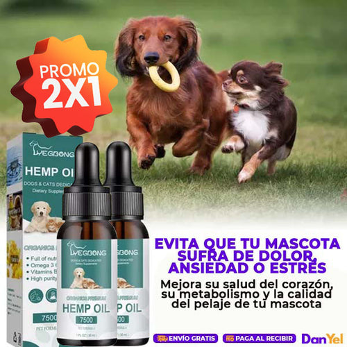 ACEITE ESENCIAL PARA MASCOTAS: DISMINUYE DOLOR, ANSIEDAD, ESTRÉS 🔥 SUPER PROMO 2X1 🔥