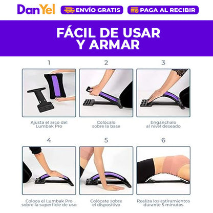 CORRECTOR DE POSTURA Y MASAJE LUMBAR ✨ÚLTIMO DÍA 49% OFF🔥