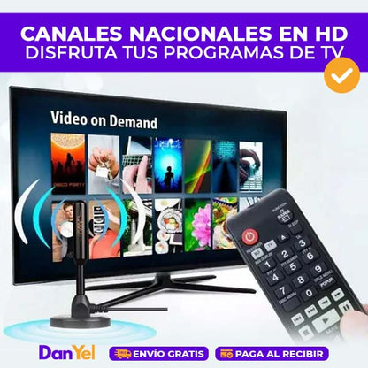 ANTENA TDT | TV DIGITAL ULTRA HD | CANALES GRATIS