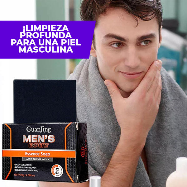 JABÓN FACIAL LIMPIEZA PROFUNDA Y CONTROL DE ACEITE PARA HOMBRES