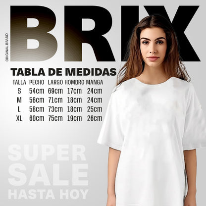 CAMISETAS OVERSIZED - BRIX | PACK 3