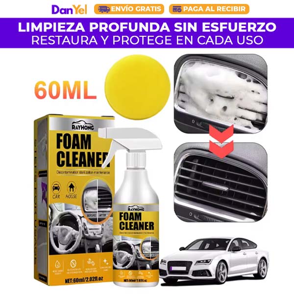 LIMPIADOR DE ESPUMA PROFESIONAL MULTIUSOS – FOAM CLEANER