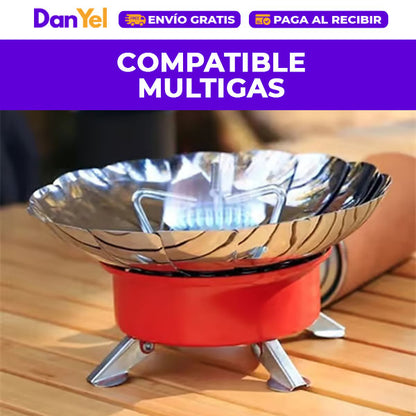 ✨ÚLTIMO DÍA 49% OFF🔥 ESTUFA PORTÁTIL PARA CAMPING