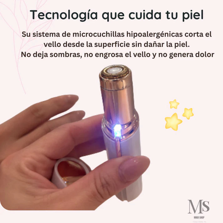 Depiladora Facial | Remueve vello sin dolor