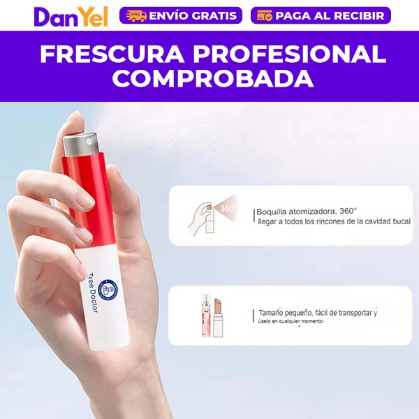 SPRAY BUCAL REFRESCANTE MENTOLADO ANTI-MAL ALIENTO 12ML