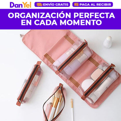 BOLSA DE COSMÉTICOS DESMONTABLE 4 EN 1