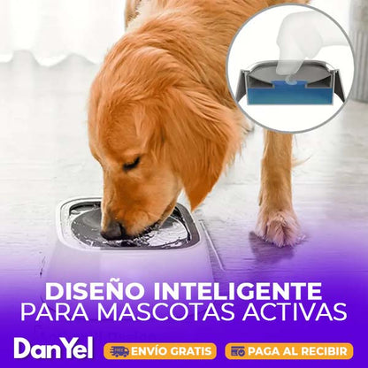 PLATO BEBEDERO PARA MASCOTAS ANTI DERRAMES