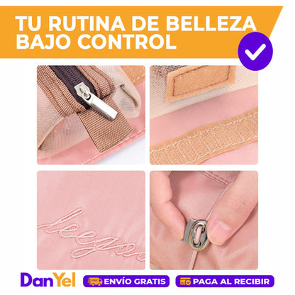 BOLSA DE COSMÉTICOS DESMONTABLE 4 EN 1