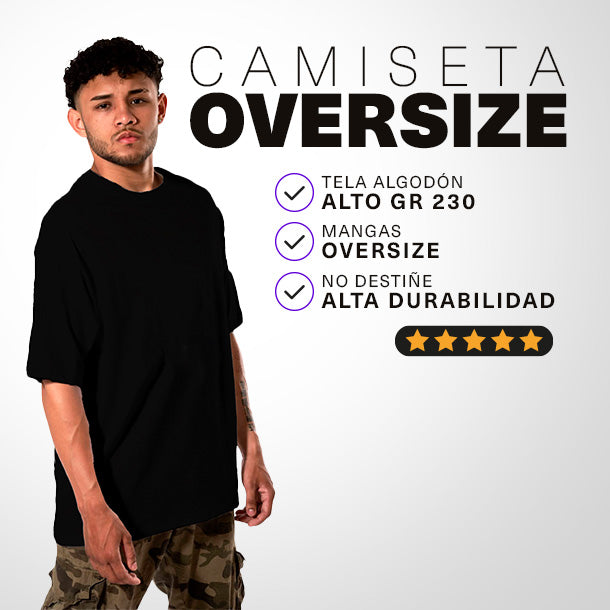 CAMISETAS OVERSIZED - BRIX | PACK 3